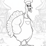 Turkey at the carnival