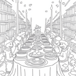 Thanksgiving in the enchanted library