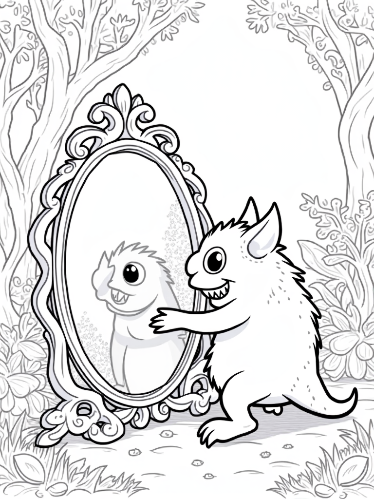 monster coloring pages