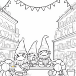 Love gnomes making gifts