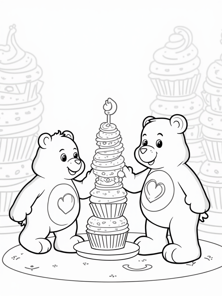 care bears coloring pages