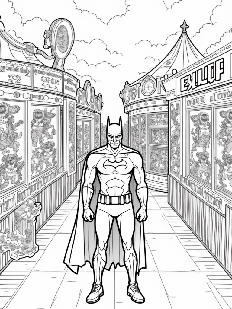batman coloring pages