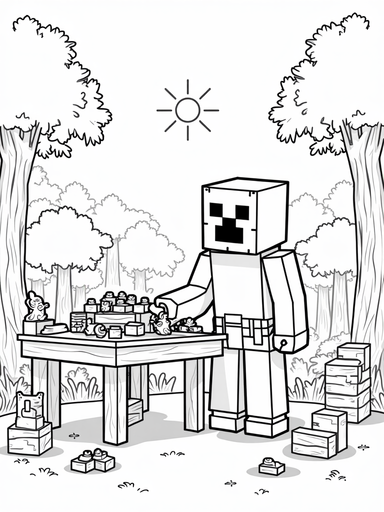 Creeper building eco-friendly gadgets