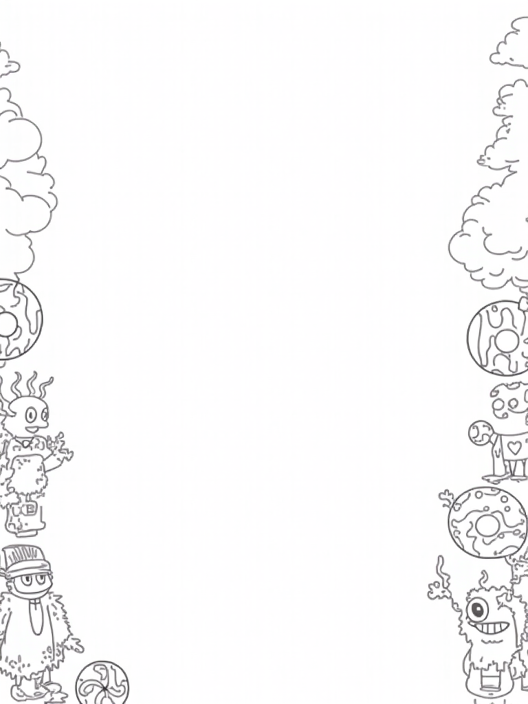 monster coloring pages