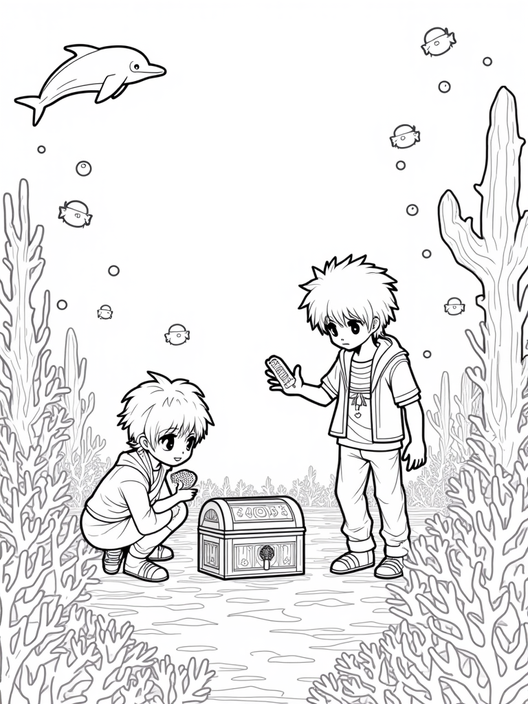 anime coloring pages