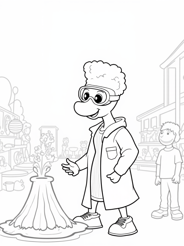blippi coloring pages