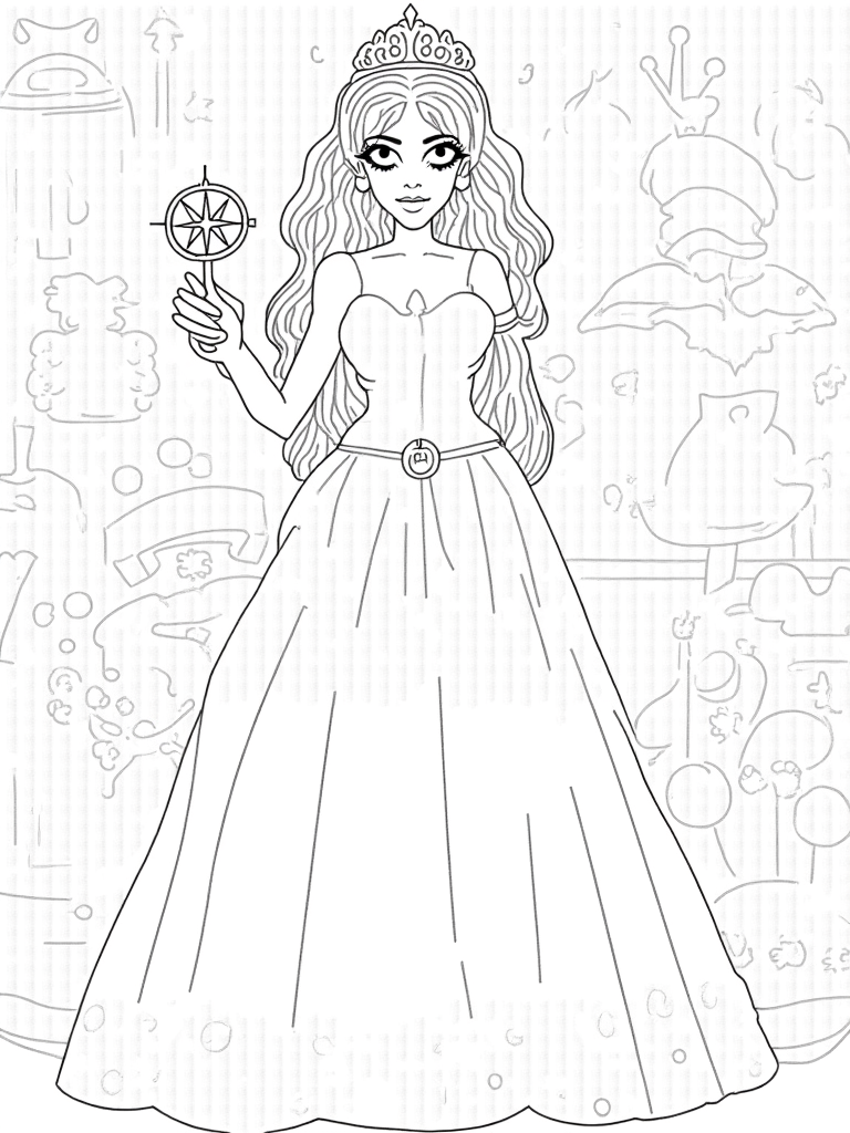 princess coloring pages