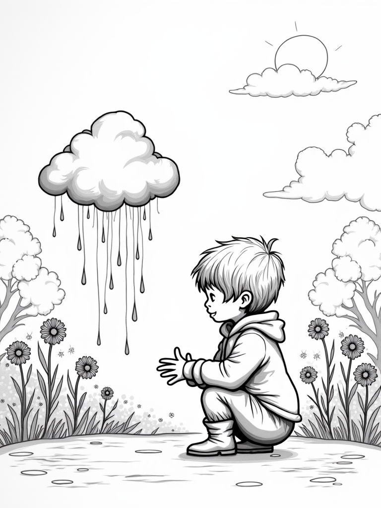 spring coloring pages