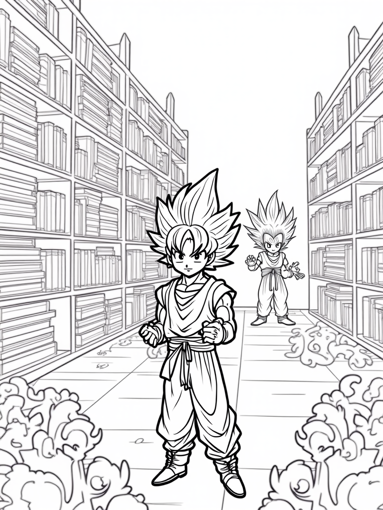 goku coloring pages