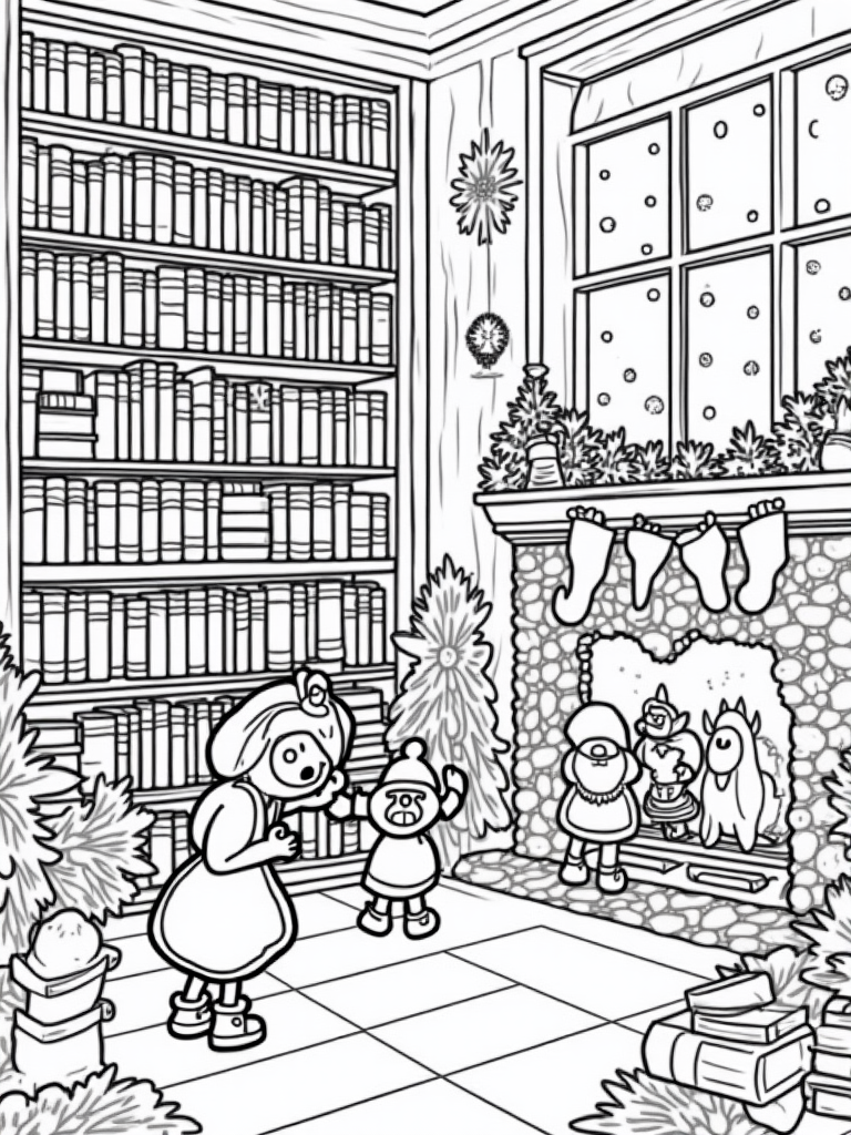 christmas coloring pages