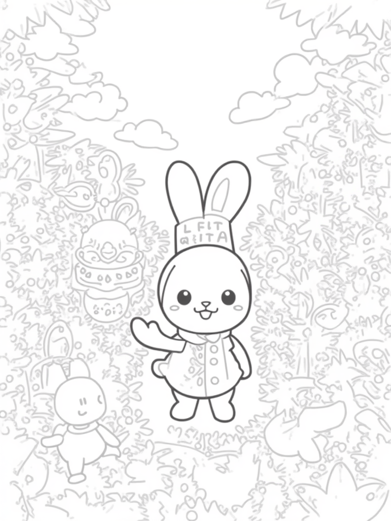 garten of banban coloring pages