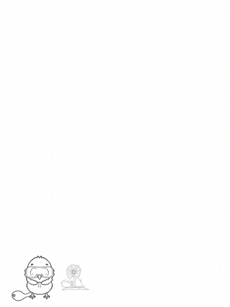 chick coloring pages