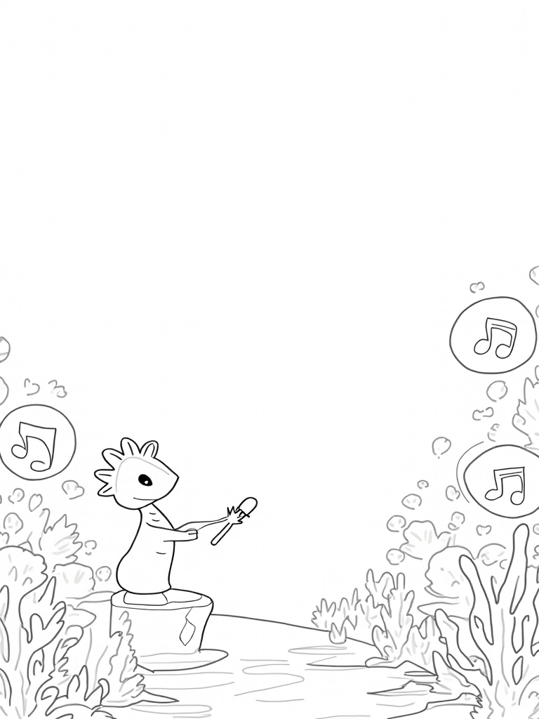 axolotl coloring pages