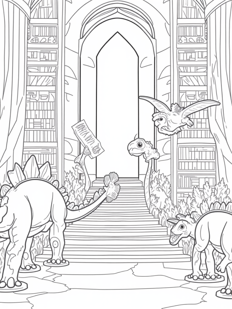 dinosaur coloring pages