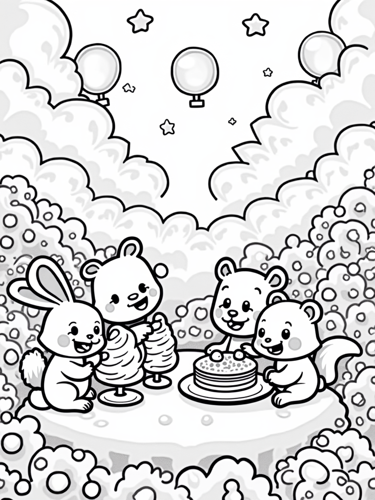 Animals at the cloud café