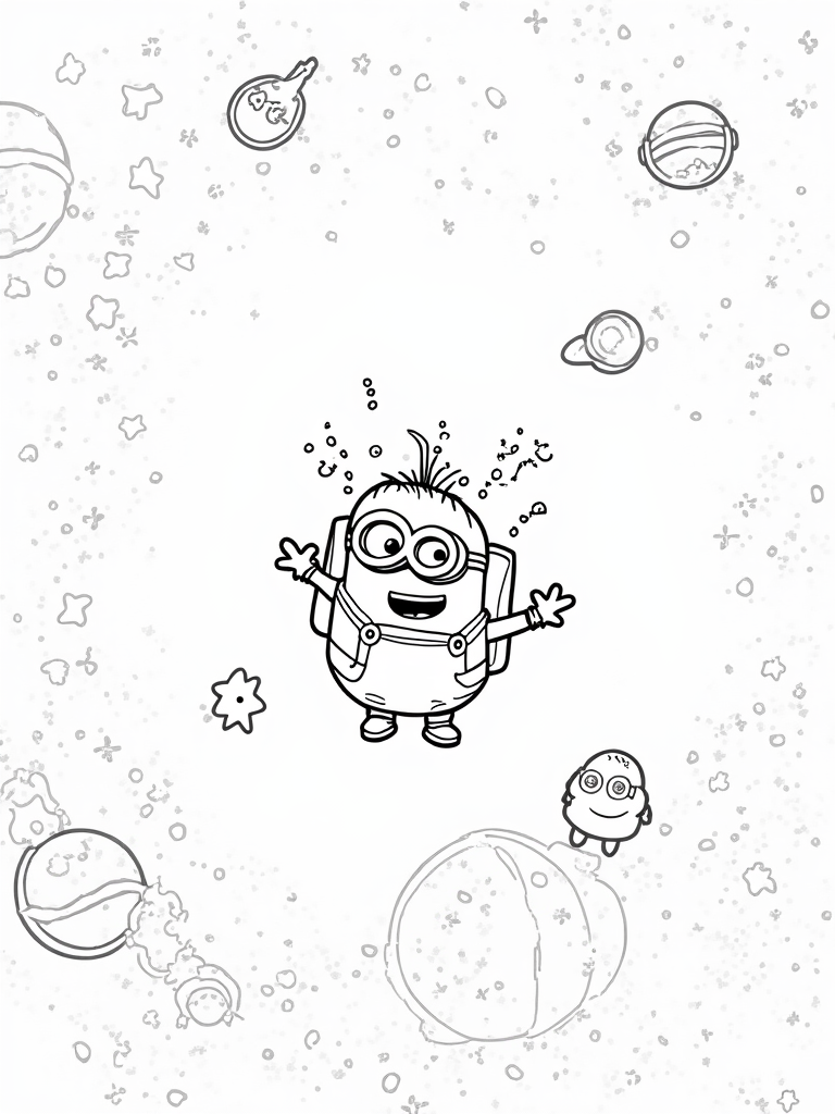 Minion&#8217;s galactic snack quest