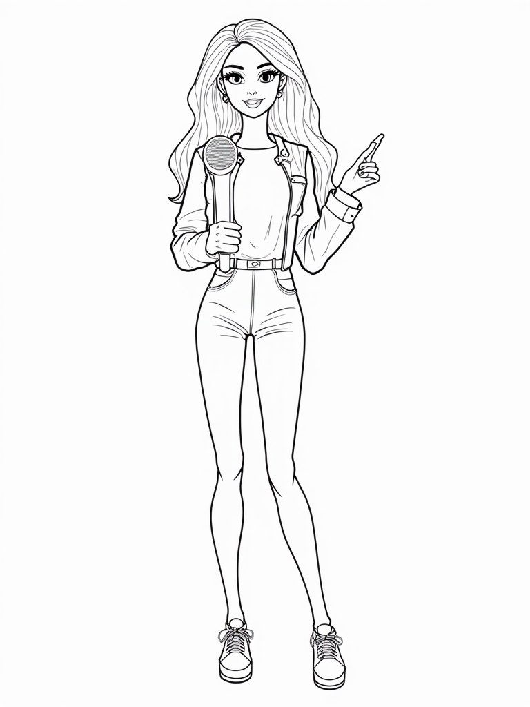 barbie coloring pages