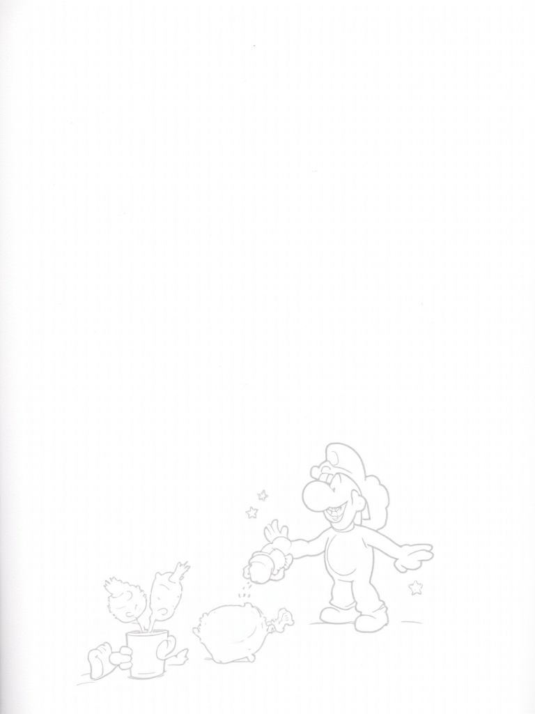 yoshi coloring pages