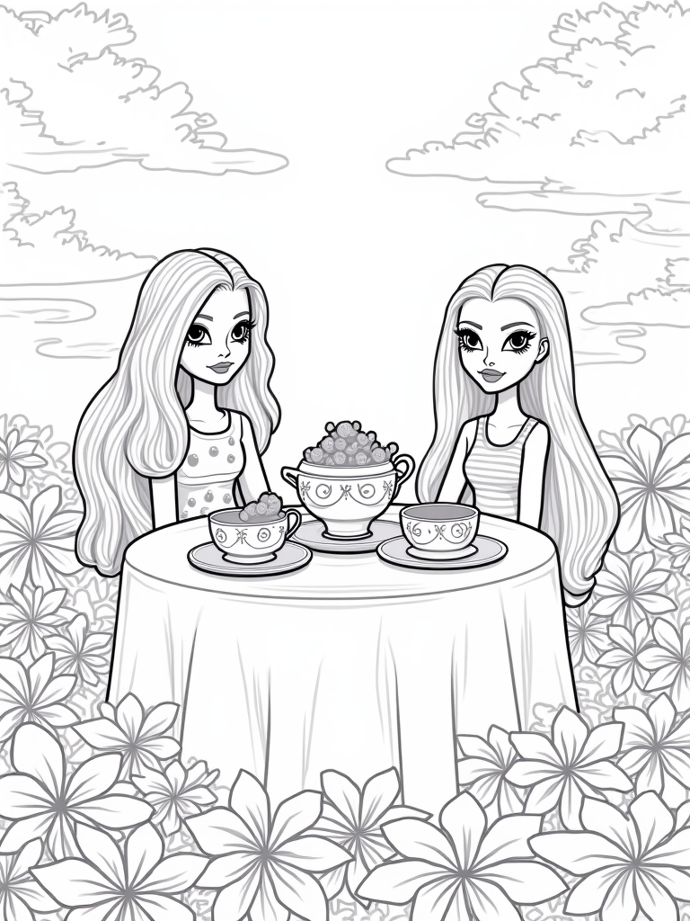 bratz coloring pages
