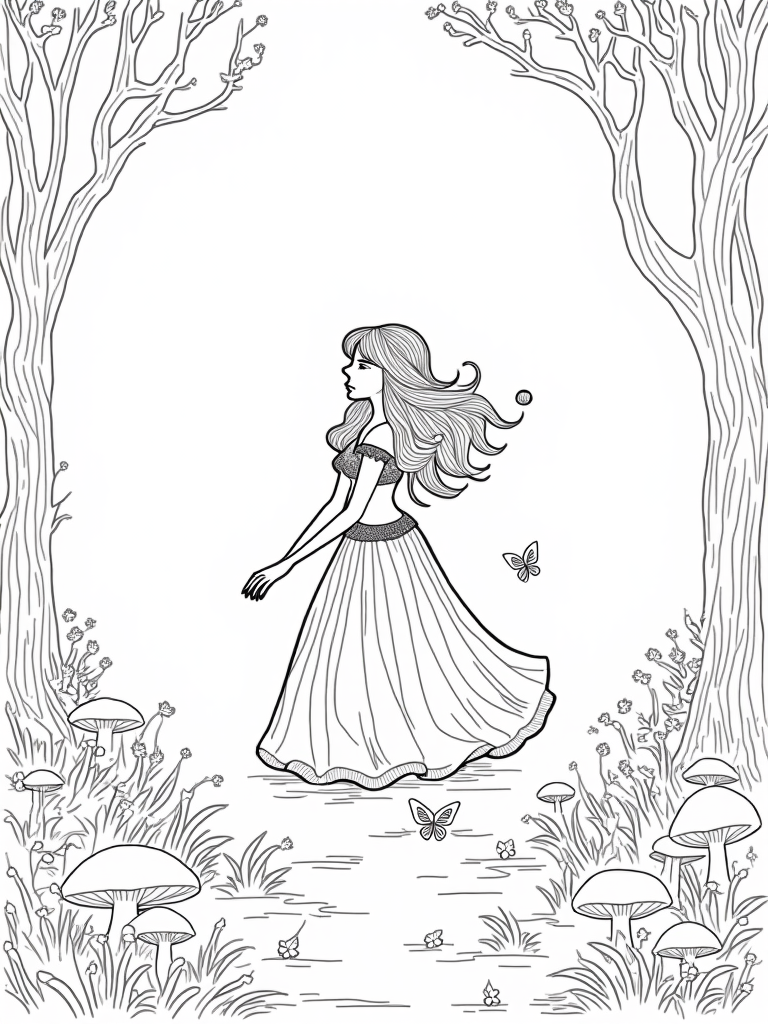 princess coloring pages
