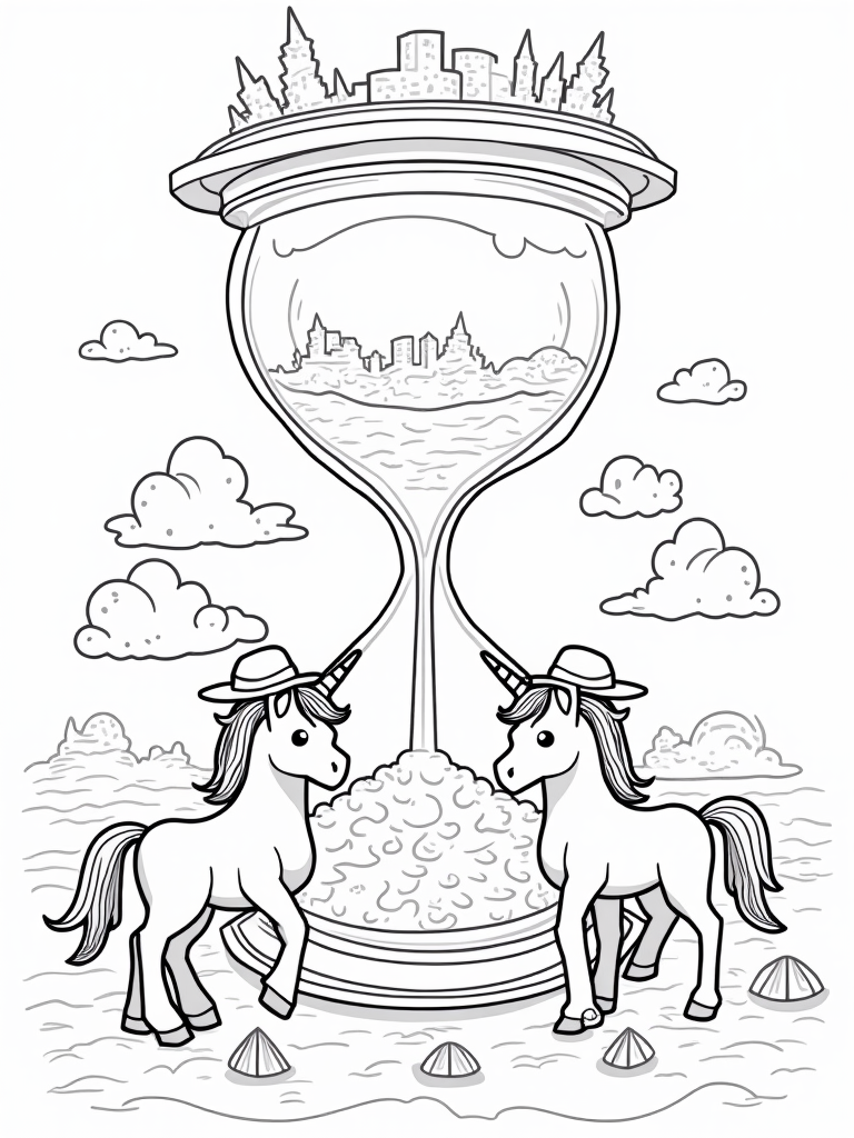 unicorn coloring pages