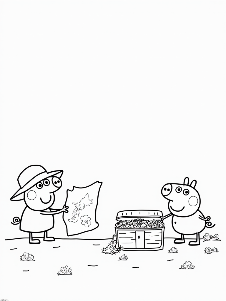 peppa pig coloring pages