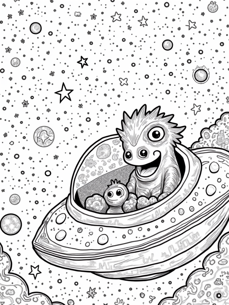 monster coloring pages