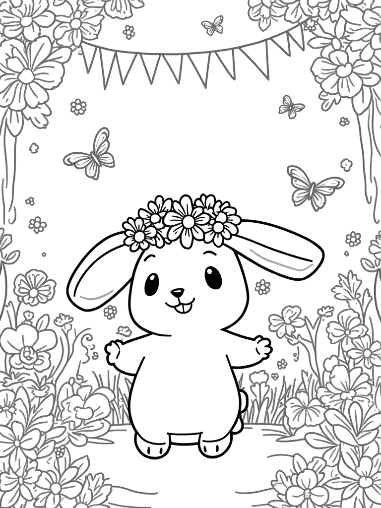 garten of banban coloring pages