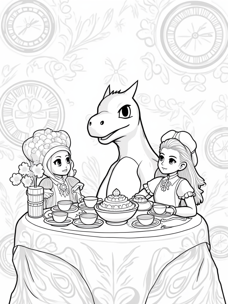 Charizard’s tea party