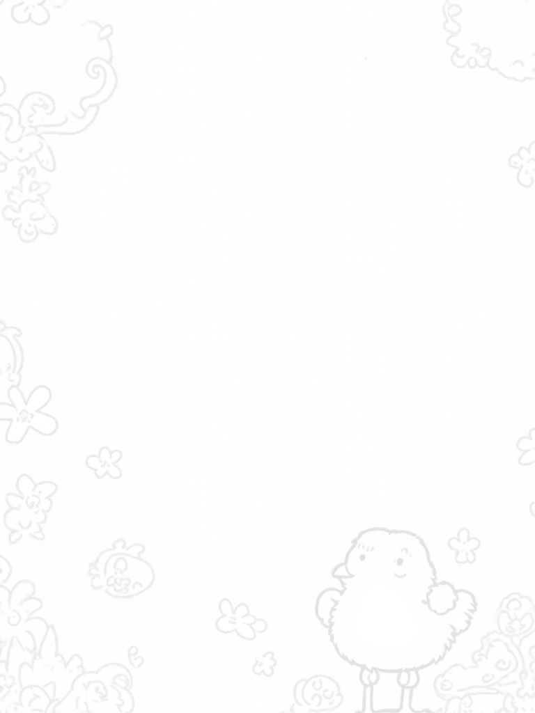 chick coloring pages
