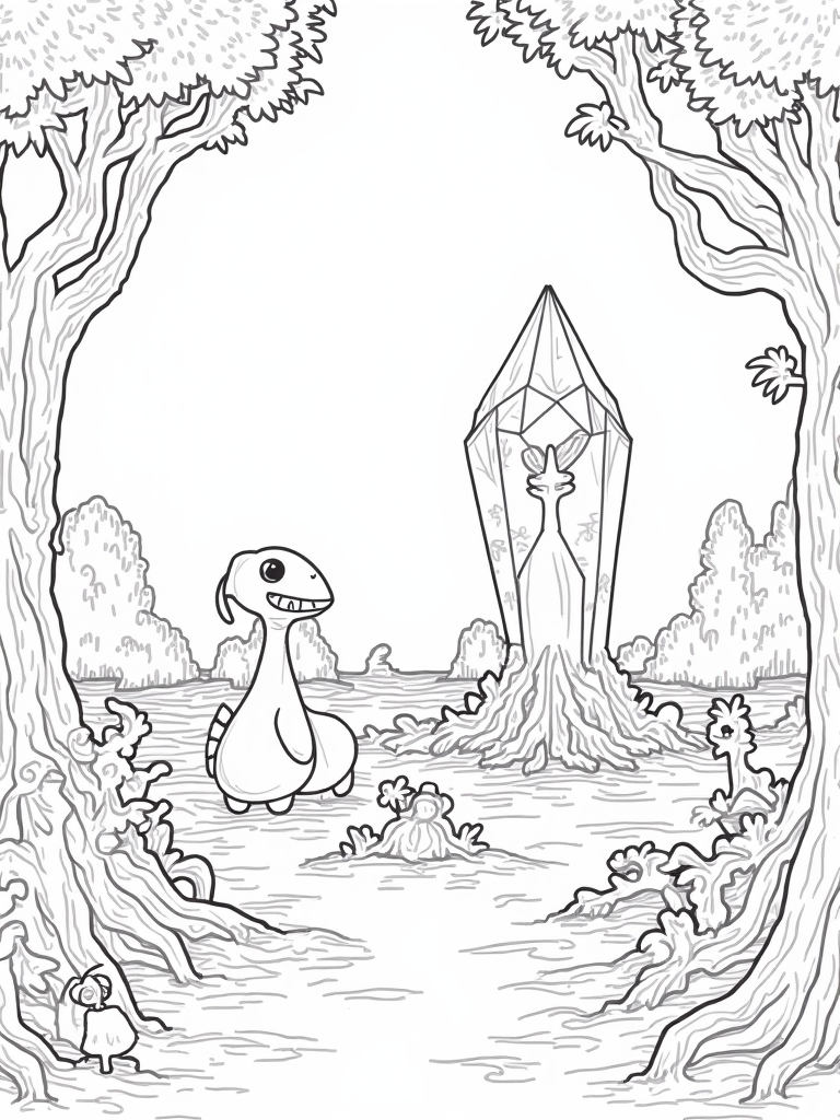 legendary pokemon coloring pages