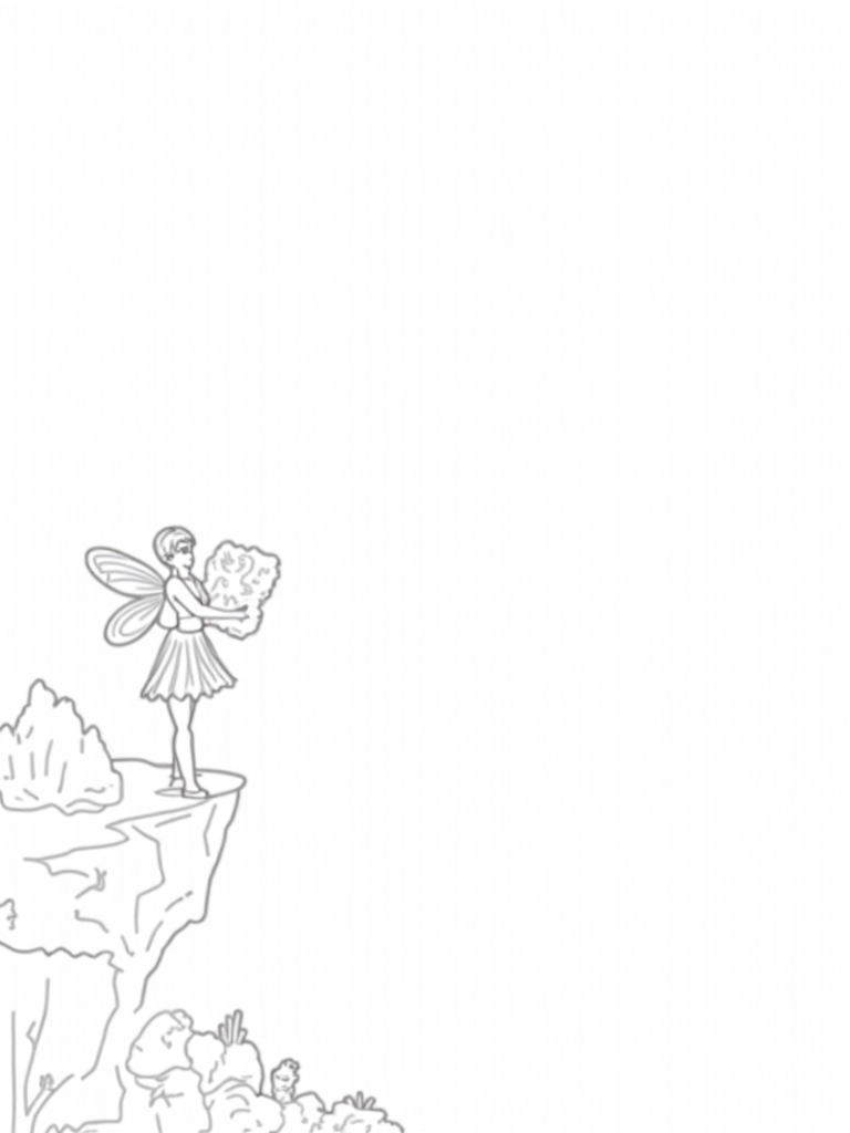 fairy coloring pages