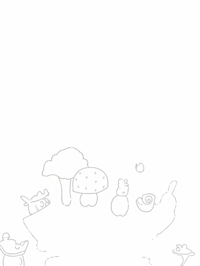 mushroom coloring pages