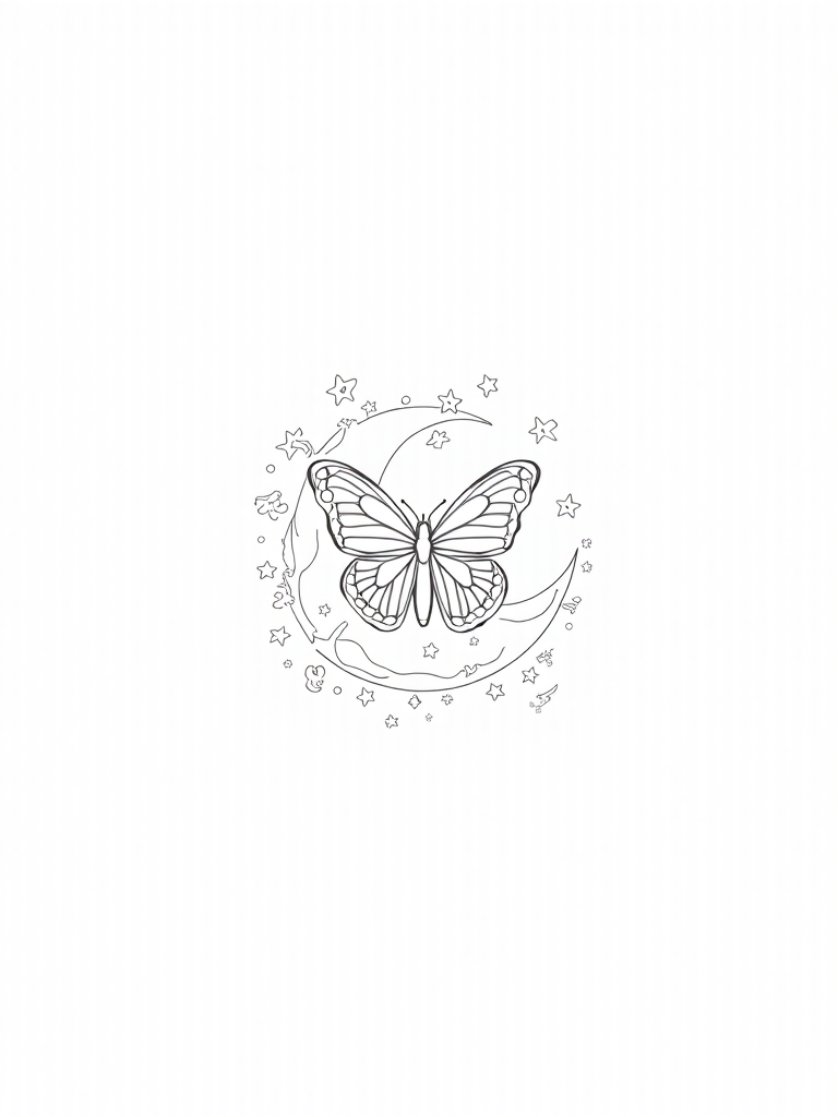 butterfly coloring pages