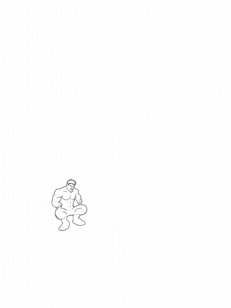 the hulk coloring pages
