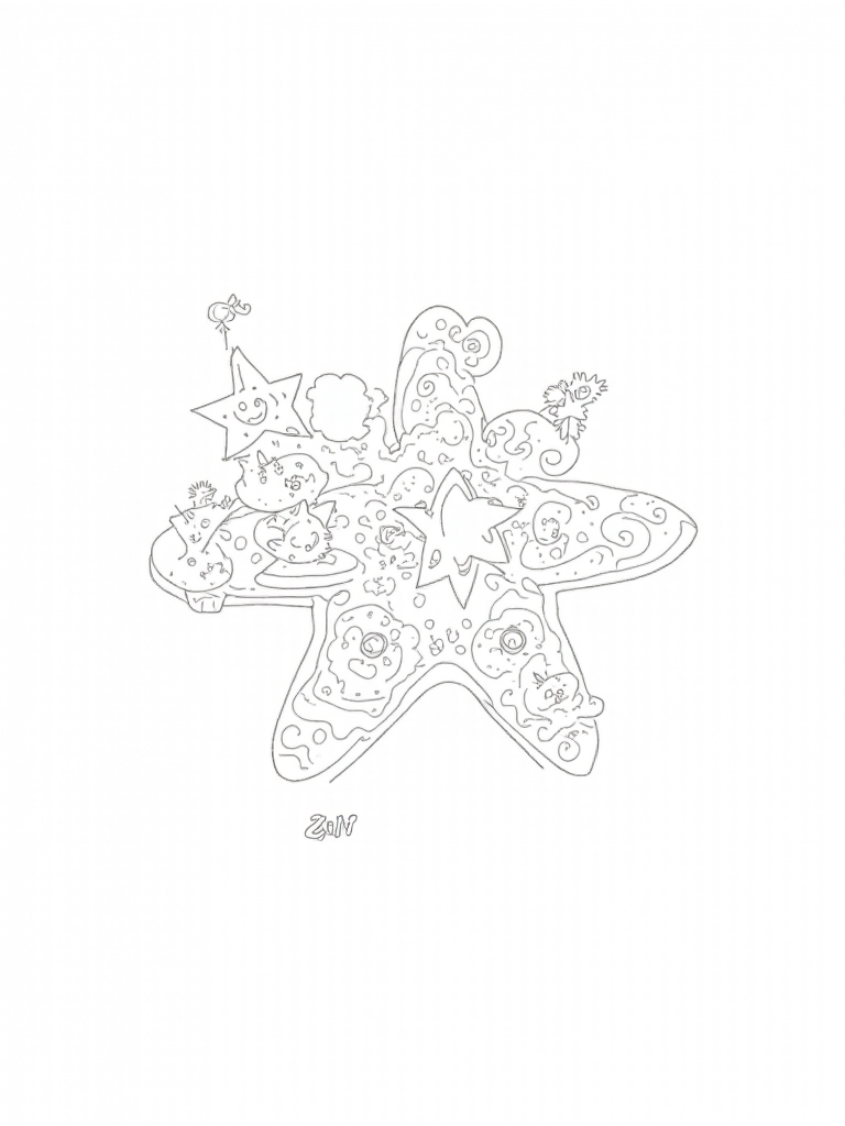 star coloring pages