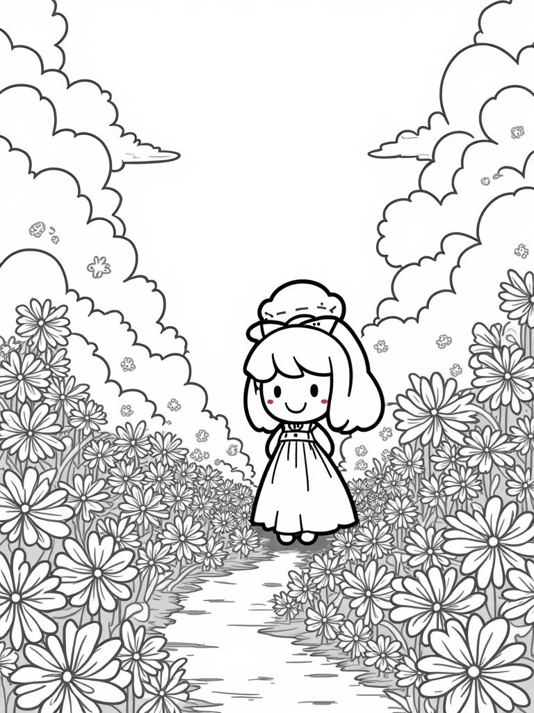cinnamoroll coloring pages