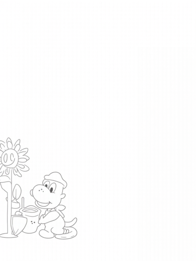 yoshi coloring pages