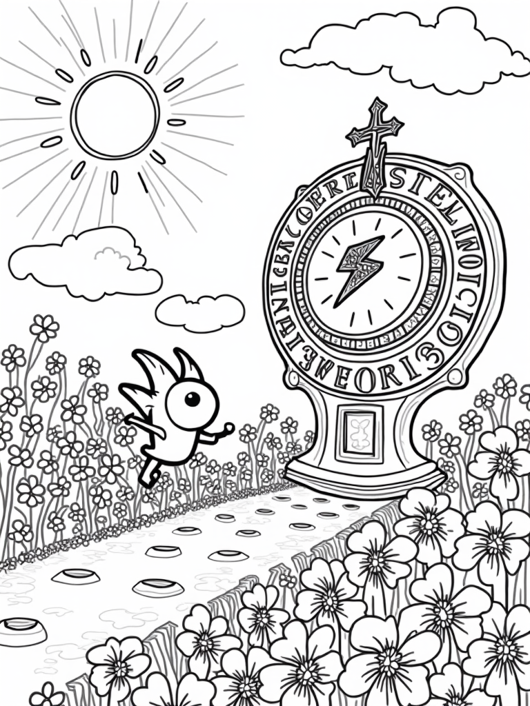 flash coloring pages