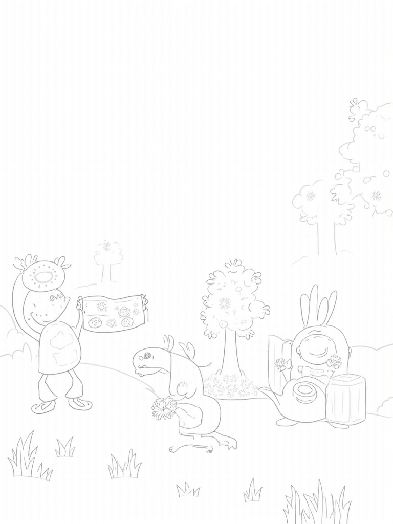 rainbow friends coloring pages