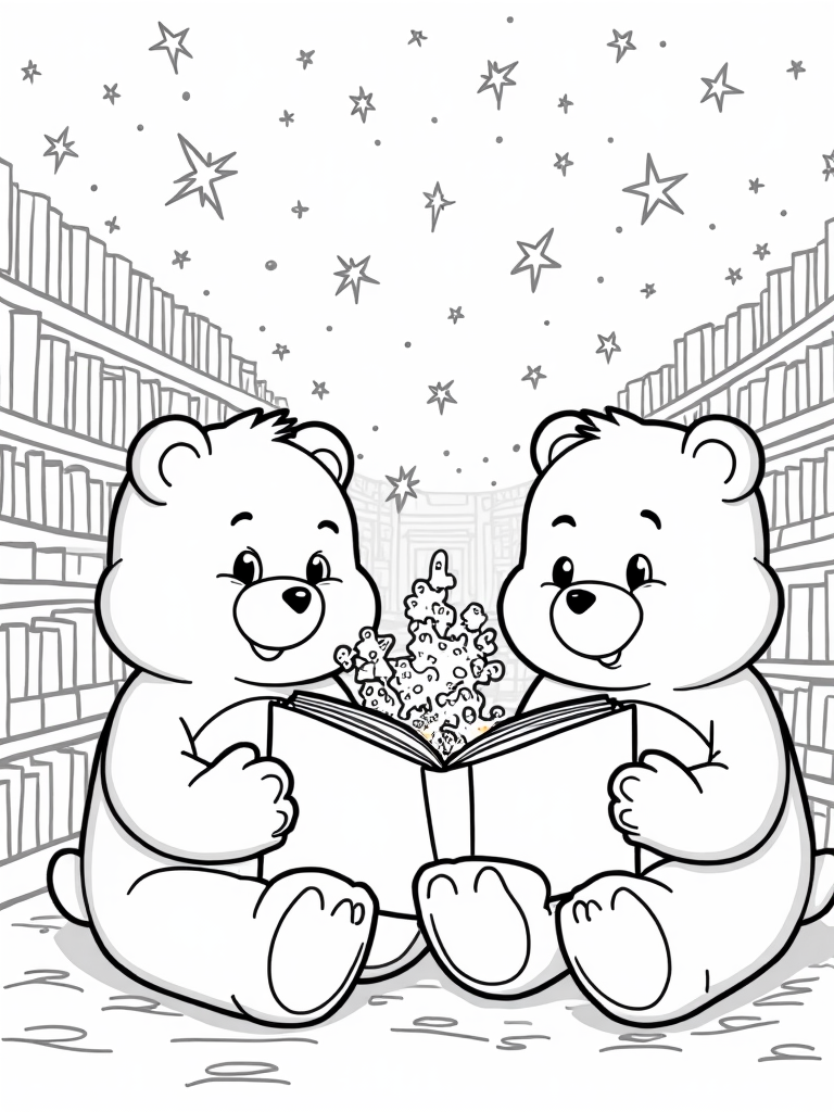 care bear coloring pages