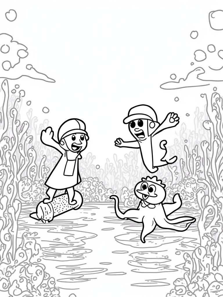octonauts coloring pages