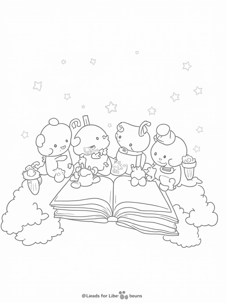 sanrio coloring pages