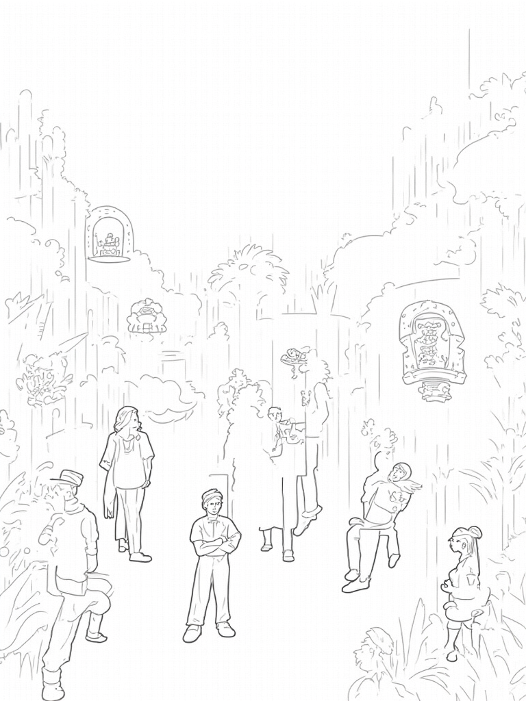 rainbow high coloring pages