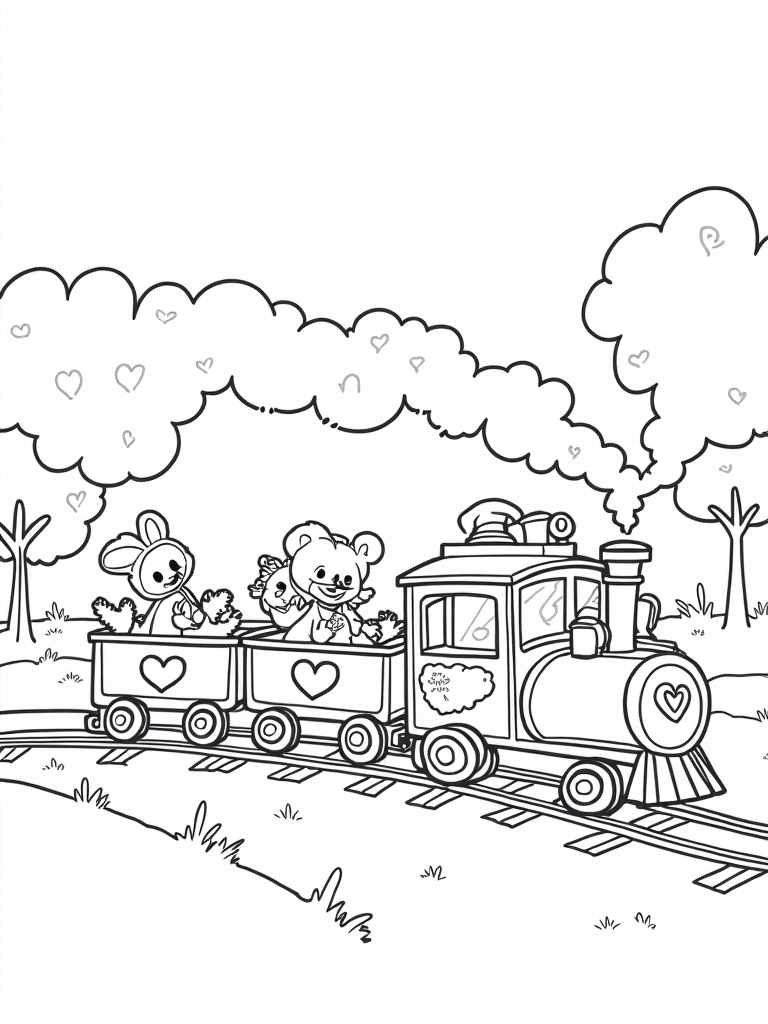 valentines day coloring pages
