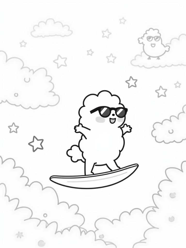 sanrio coloring pages