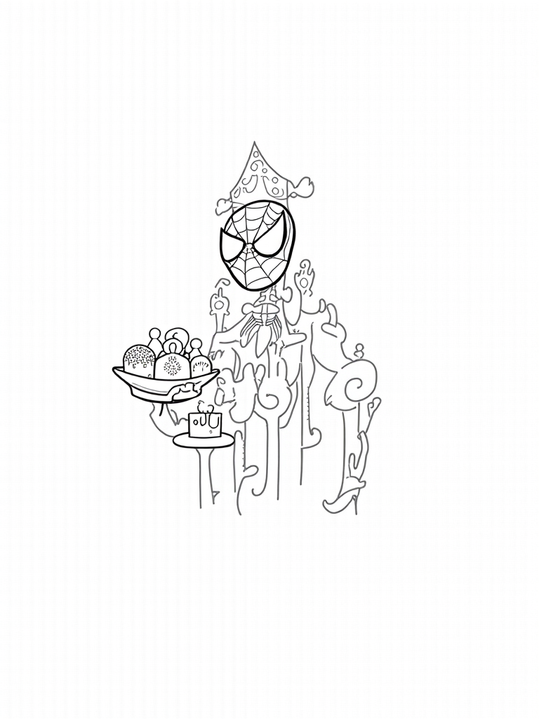 spiderman coloring pages
