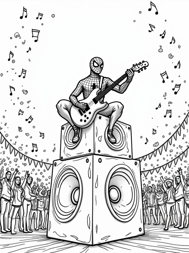 spiderman coloring pages