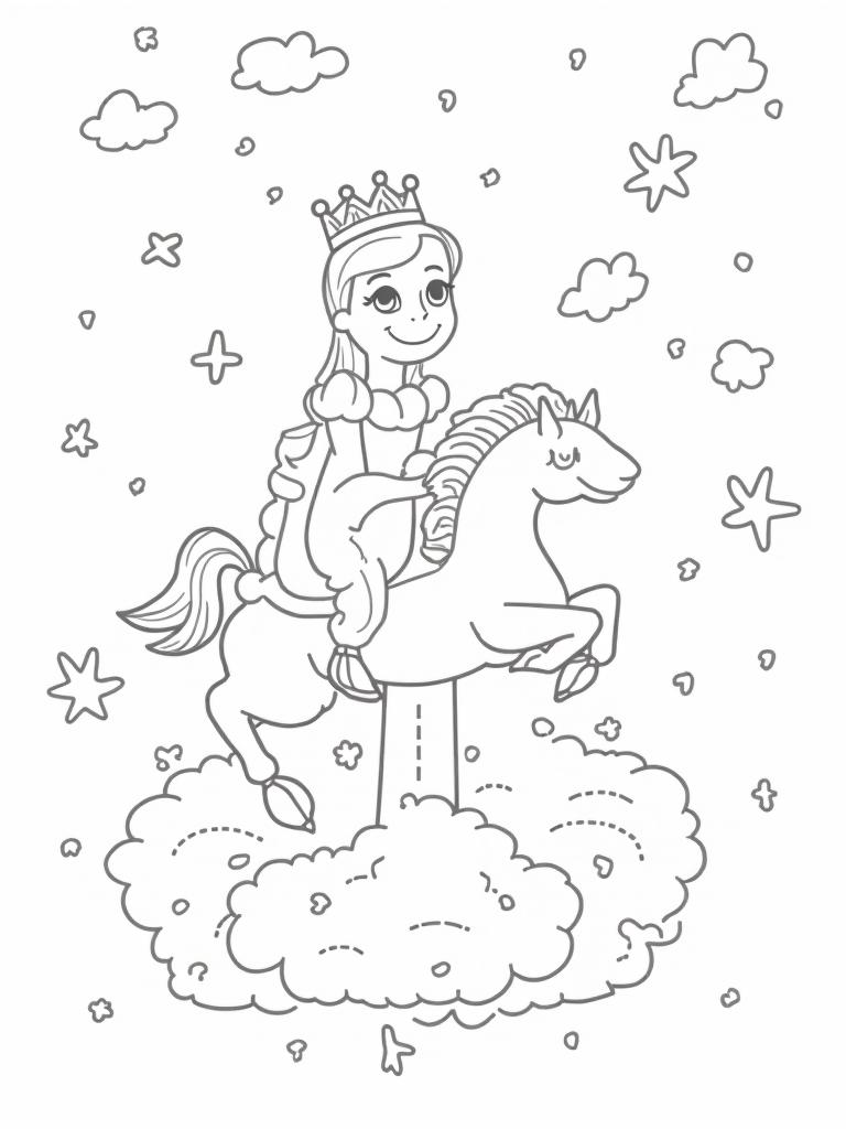 princess coloring pages