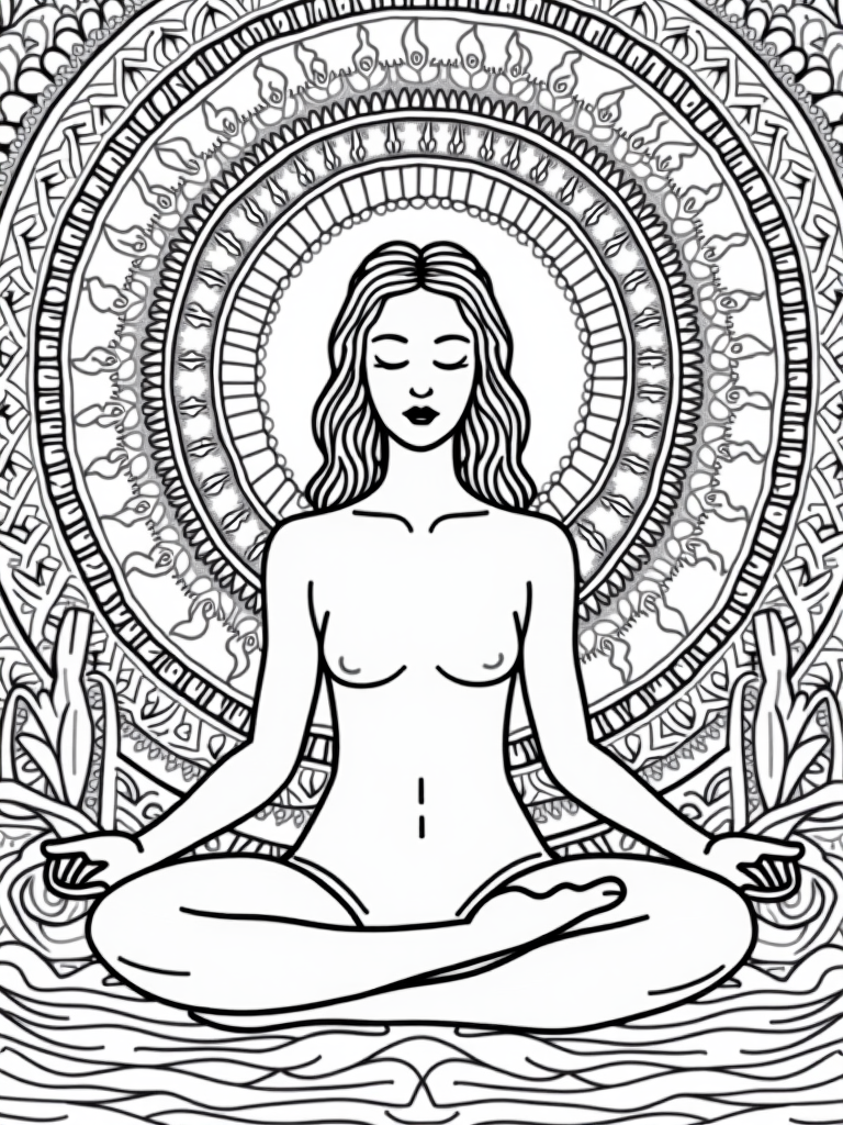 mandala coloring pages